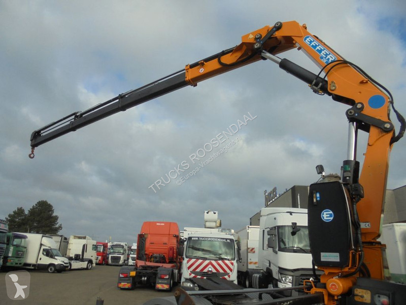 Camion Mercedes 1846 + Euro 5 + EFFER 250 Crane...