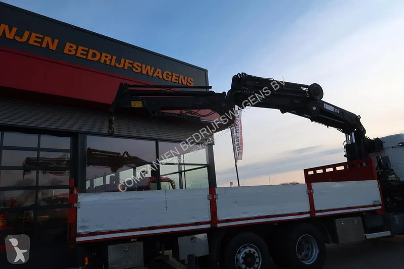 Kamion Scania R143-420 V8 Hiab 330-5 - JIB 90