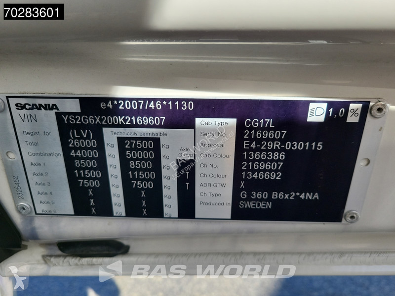 Camion Scania G360 6X2 N-Truck Carrier Supra...