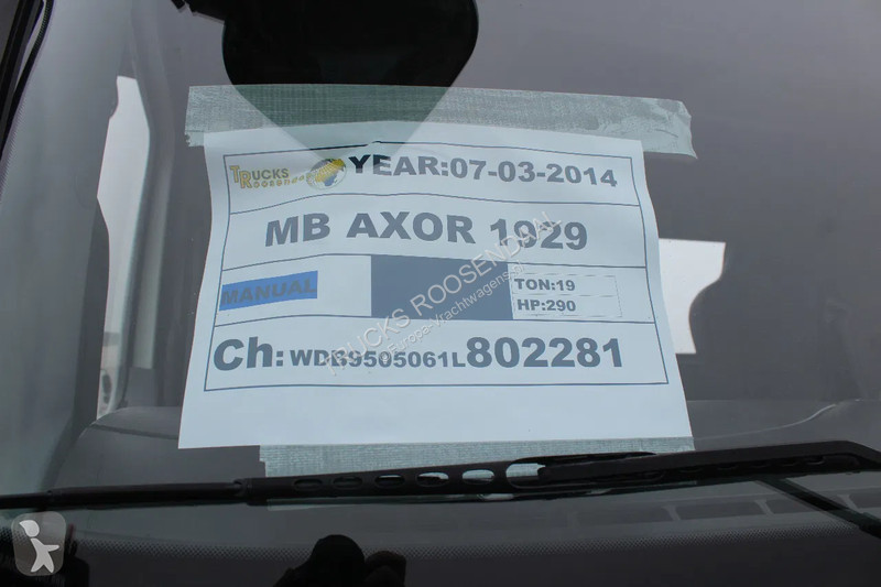 Vrachtwagen Mercedes 1929 + FASSI F135 + REMOTE...