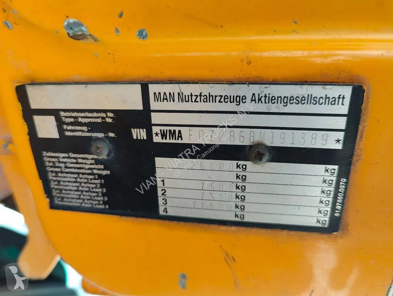 Vrachtwagen MAN DFA 6X6