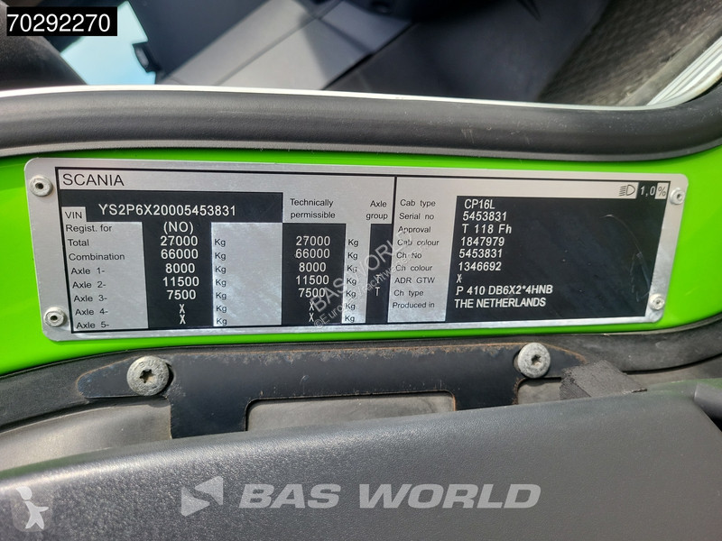 Camion Scania P410 6X2 N-Truck ift+steering...