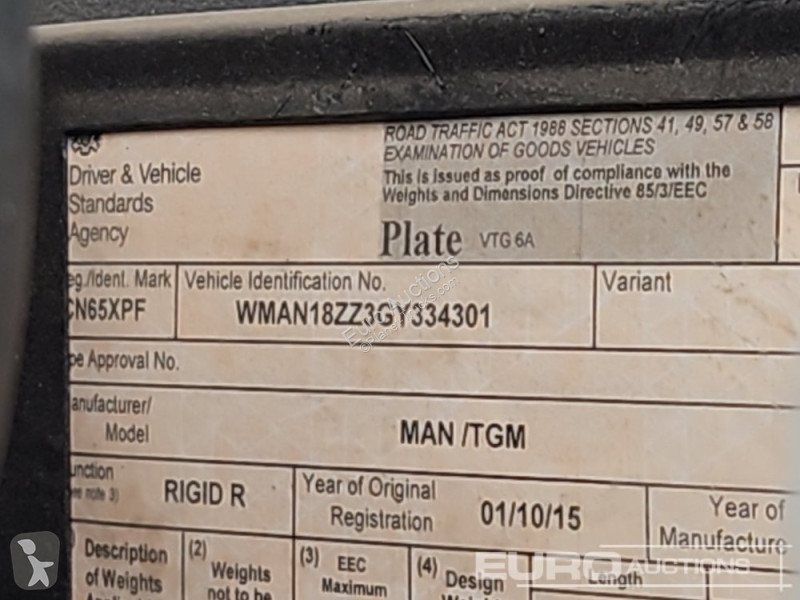 Camion MAN TGM 18.250