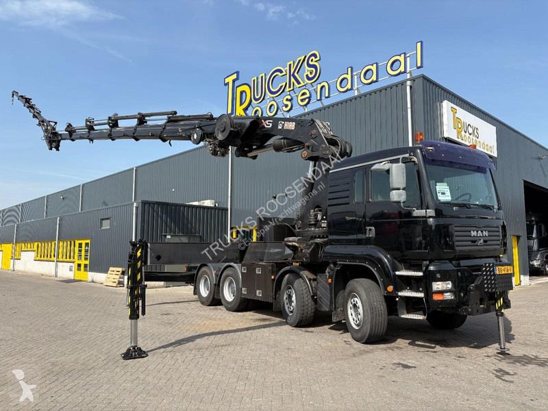 شاحنة MAN 41.430 + HIAB 800 6x + 5x JIB WINCH +...