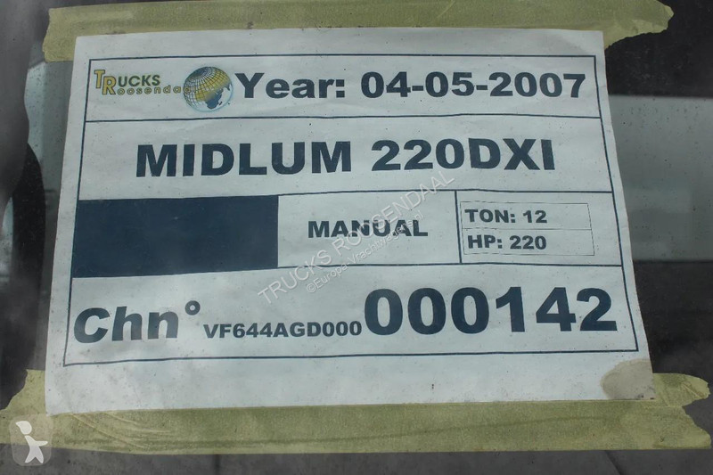 شاحنة Renault 220 + manual + 16 meter