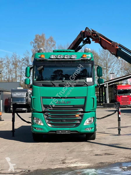 شاحنة DAF FA 4x2 BL MEILLER DSK / ATLAS 126.3LK...