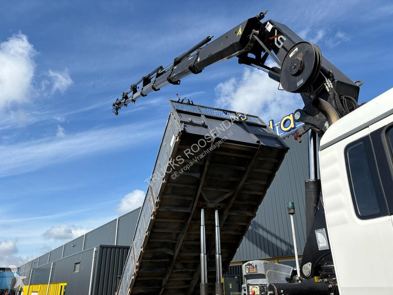 شاحنة MAN 35.440 + HIAB 322 E-7 HIPRO + TIPPER...