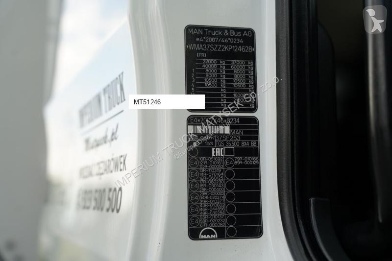 شاحنة MAN TGS 35.500