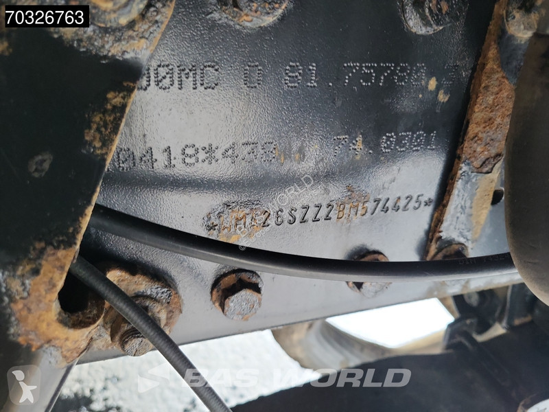 شاحنة MAN 33.400 6X4 10m3 2-way tipper Steel...