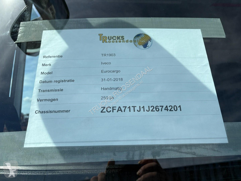 شاحنة Iveco 190E25 + PALFINGER PK 14.501 +...