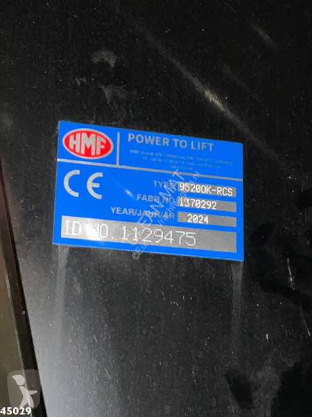 شاحنة DAF FAX  530 Euro 6 HMF 95 Tonmeter...