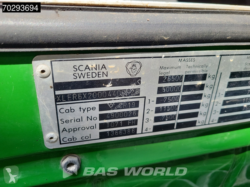 شاحنة Scania R 124 LB 6X2 NA 75190 6X2 HMF 1063...