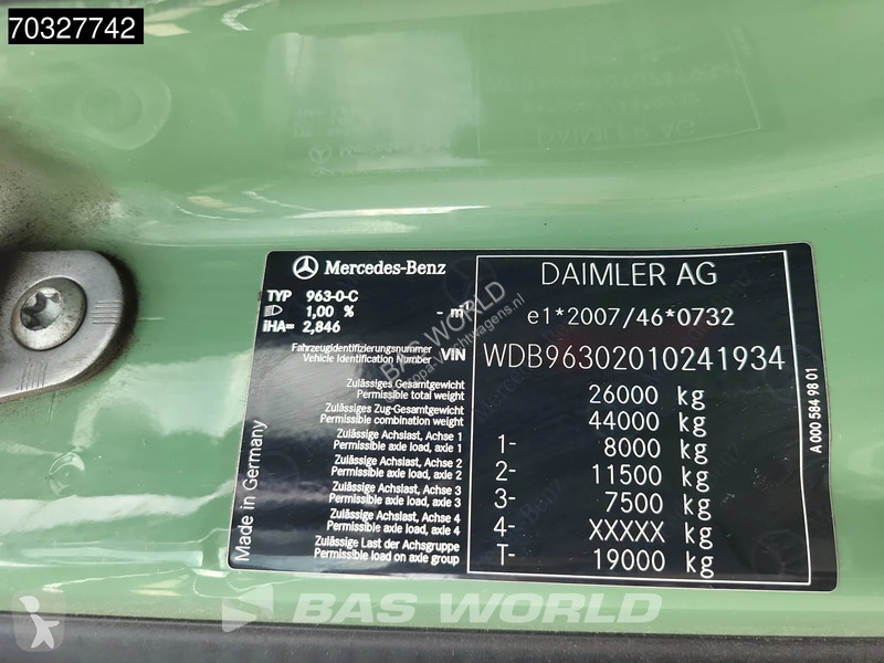 Camion Mercedes 2540 6X2 EFFER 265/6S Crane...