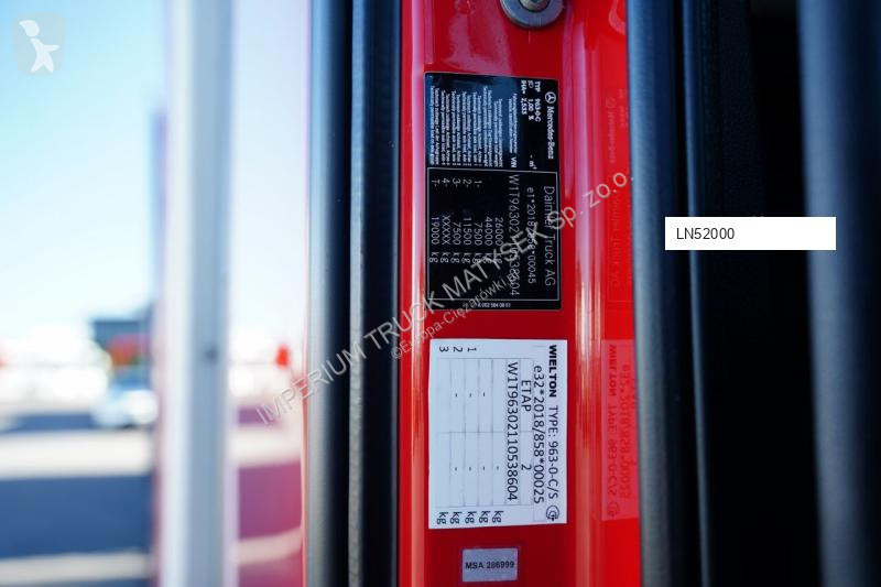Vrachtwagen Mercedes ACTROS 2545 / ZESTAW...