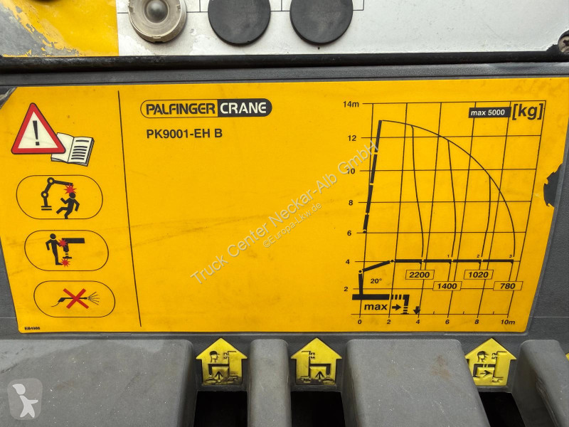 MAN TGM  13.240 4x4 3-S-Kipper Palfinger Kran...
