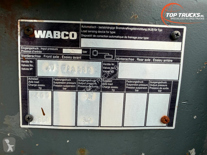 Camión Volvo FLL 42 Janssens - Winch -...