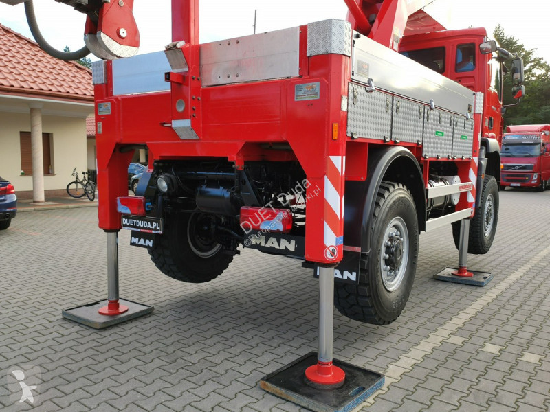 Camion MAN TGM 4x4 Zwyżka Bison Palfinger TKA...