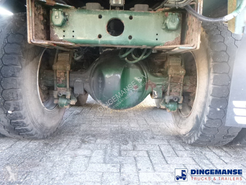 Kamion Iveco AD340T36 8x4 RHD tipper + HMF 1244 Z1