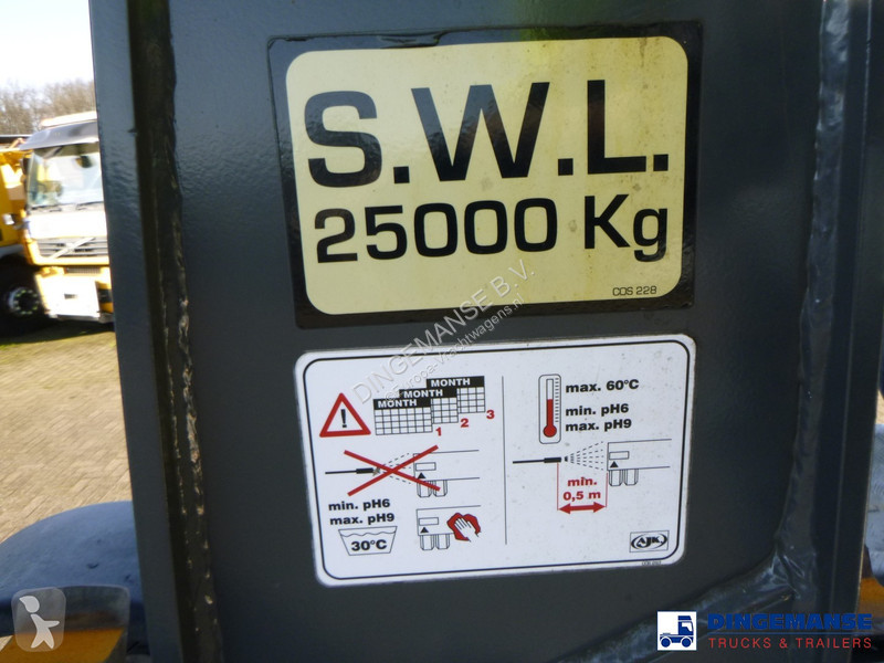 Camion Mercedes 4545 8x8 AJK container hook 25 t