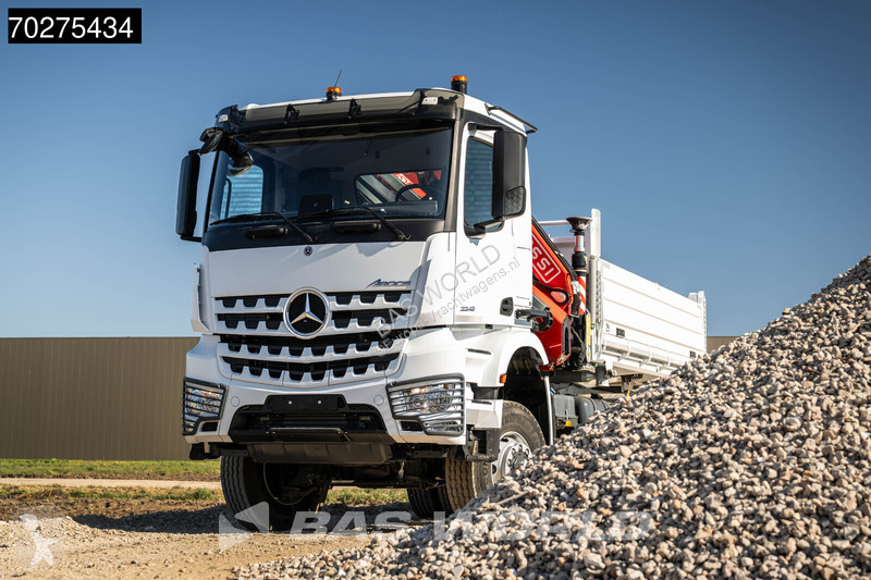 Camion Mercedes 3348 6X6 Fassi F255A.2.24...