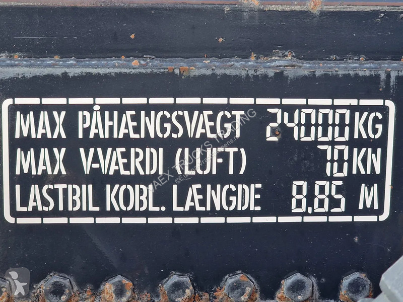 Kamion MAN 32.560 8x4*4 - Cable system -...