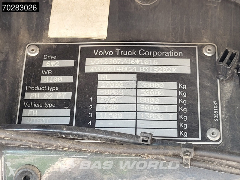 Camion Volvo FH 500 6X2 NL VEB+ Lift+Lenkachse...