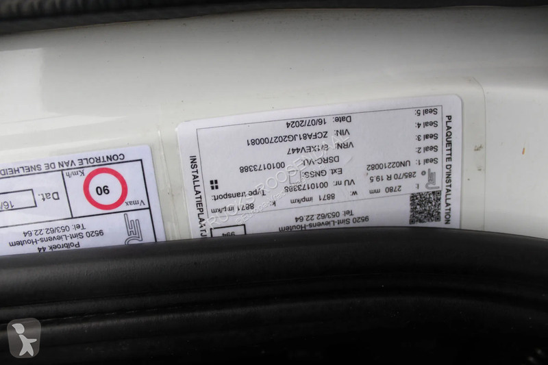 Kamion Iveco 140e22 + EURO 6 + LOW KM + chereau