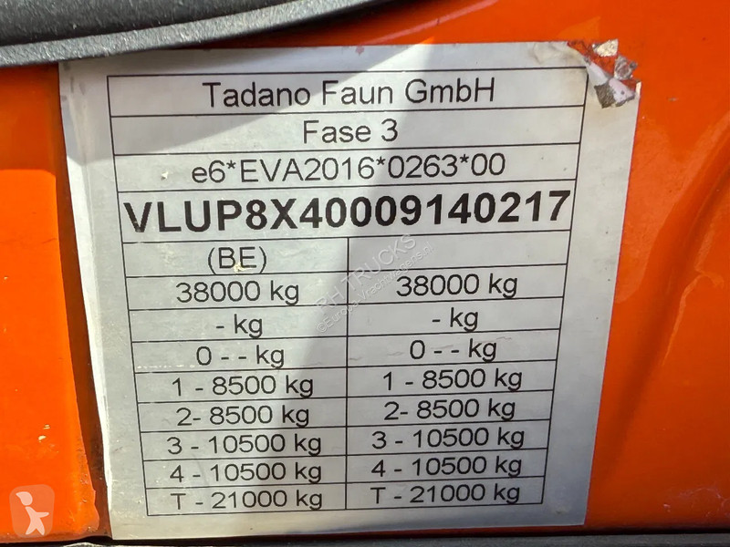 Camion Scania P380 8X4 + FAUN HK40 + FLYJIB +...