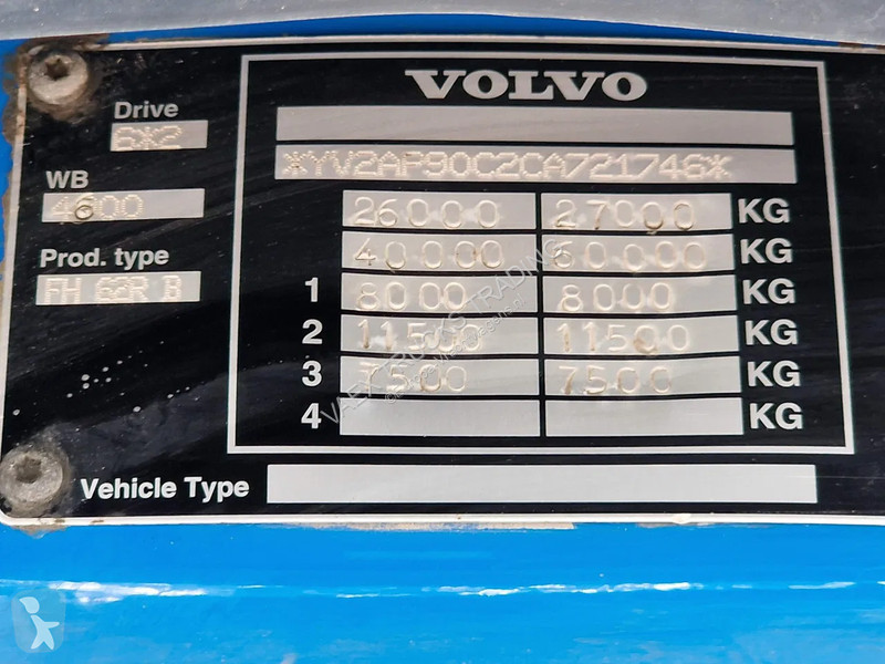 Camion Volvo 16700 Globetrotter 6x2*4 -...