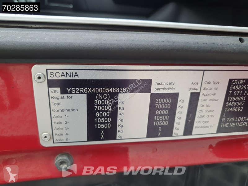 Camion Scania R730 R 6X4 HIAB F108S 79 Crane...