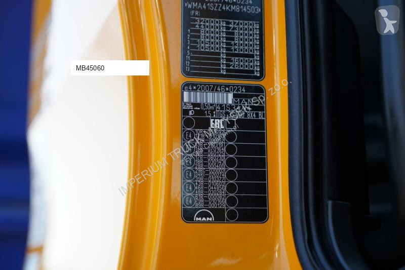 شاحنة MAN TGS 35.500