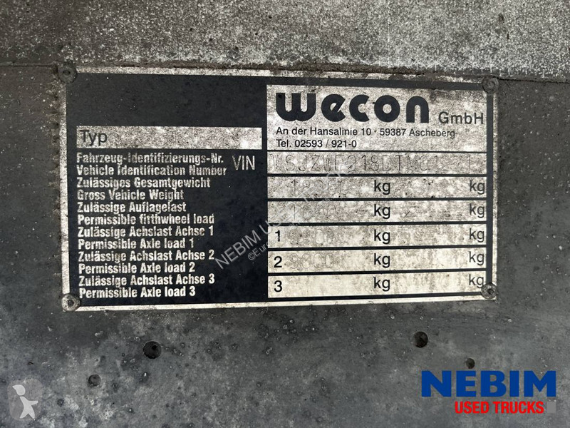 Camion DAF 400 4X2 + WECON Trailer