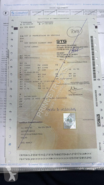 Kamion Volvo 330 * EURO5 * CARRIER SUPRA SILENT...