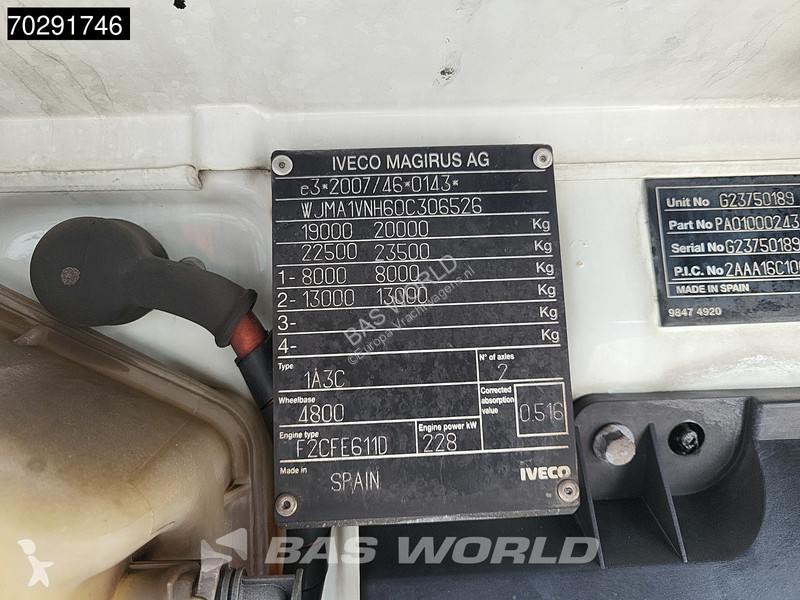 Kamion Iveco 310 4X2 Palfinger PK16002 Crane...