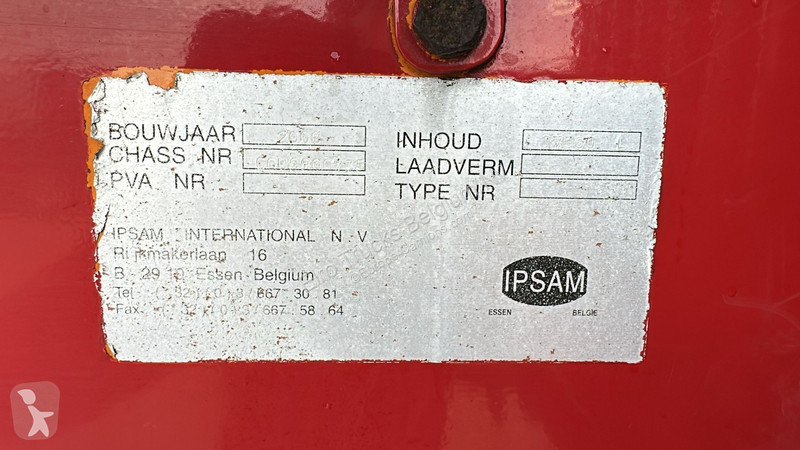 Ensemble routier DAF (17500L / IPSAM VACUUM +...