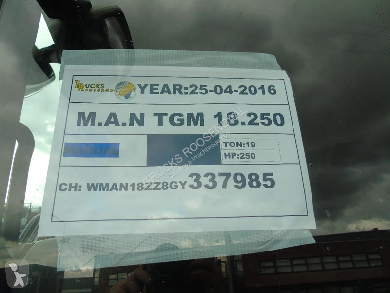 شاحنة MAN 18.250 + carrier supra 850 + euro 6 +...