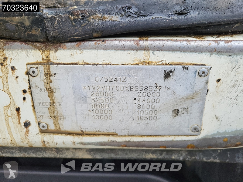 شاحنة Volvo 300  6X4 Palfinger PK13001 Manual...