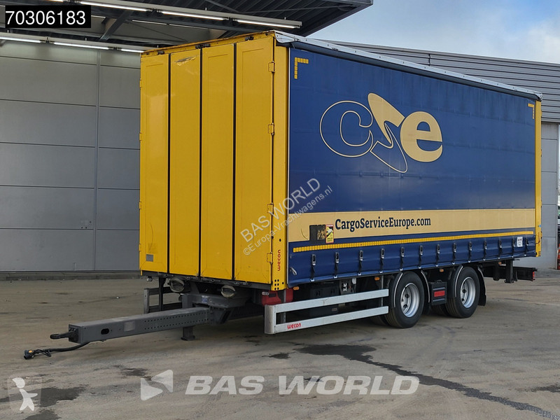 شاحنة Volvo 460 6X2 Curtainsider Combi LNG...