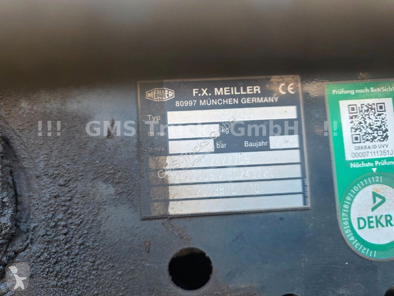 Teherautó MAN TGX TG3 / Meiller Funk / Lenkachse