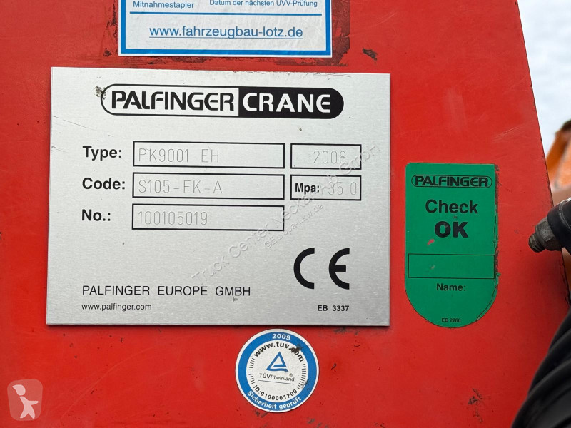 MAN TGM  13.240 4x4 3-S-Kipper Palfinger Kran...