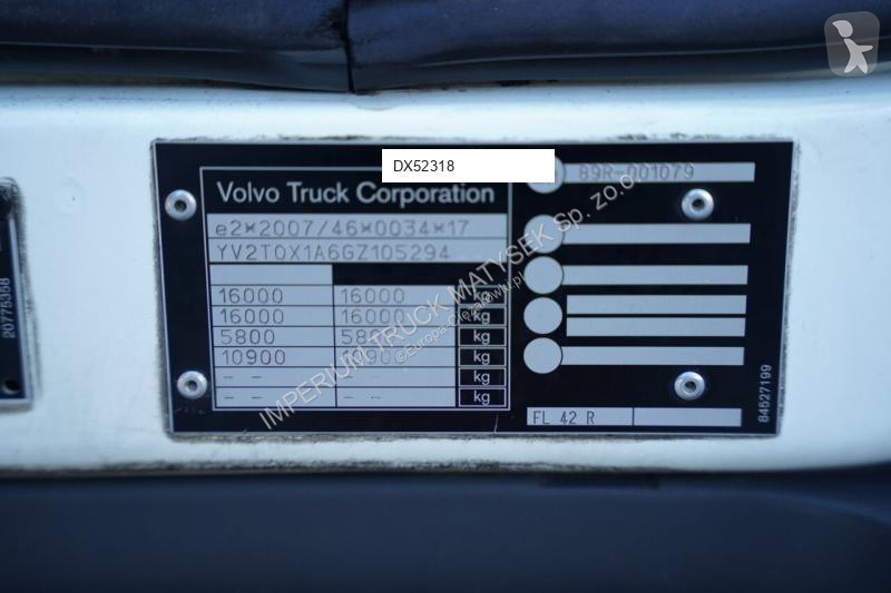Camión Volvo FL 250 / KONTENER 7,8 M / 4x2 /...