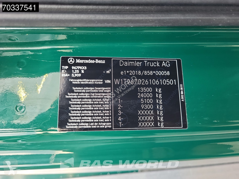 Lastbil Mercedes 1324 4X2 13t 6-Cylinder Engine...