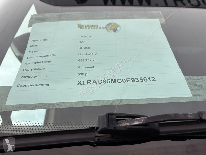 Kamion DAF CF 360 + PALFINGER PK 22---3X EXT. +...