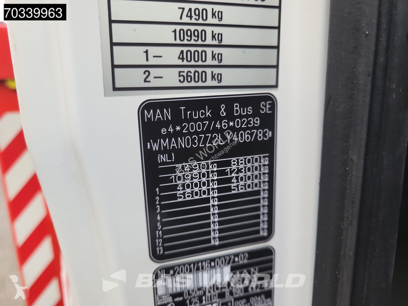 Kamion MAN 8.190  4X2 NL-Truck Klaas K2732TSR...