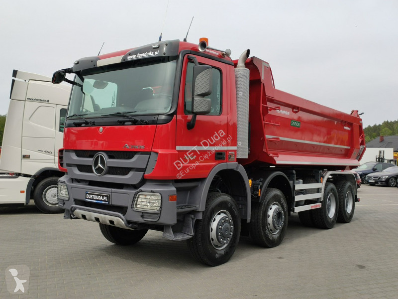 Camion Mercedes 4141 8x6 Wywrot SKIBICKI...