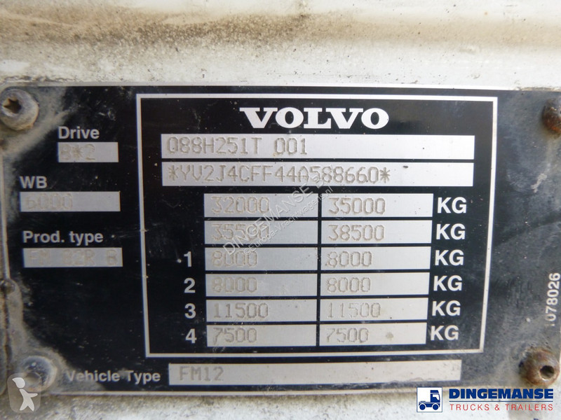 Camión Volvo 420 8x2 RHD + PM 40SP