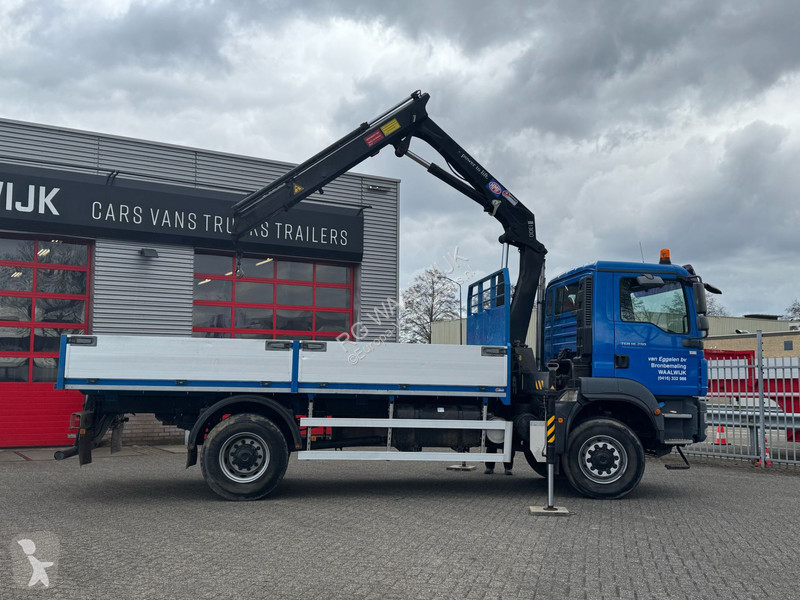 Traktor MAN TGM 18-290 4x4 Kraan met Open...
