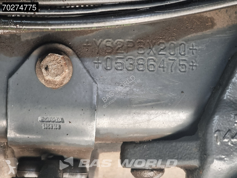Camion Scania P280 6X2 Zoeller Seitenlader...