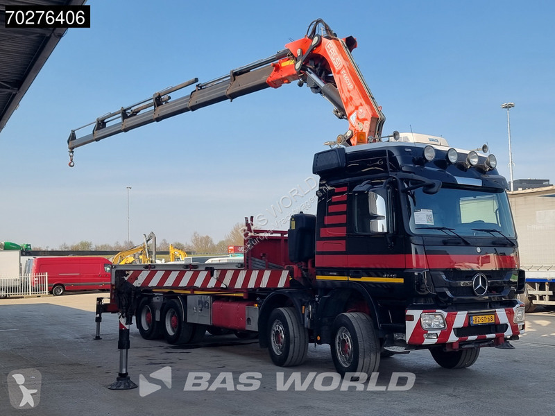 Camion Mercedes 4146 8X4 FASSI F600AXP.26 Crane...