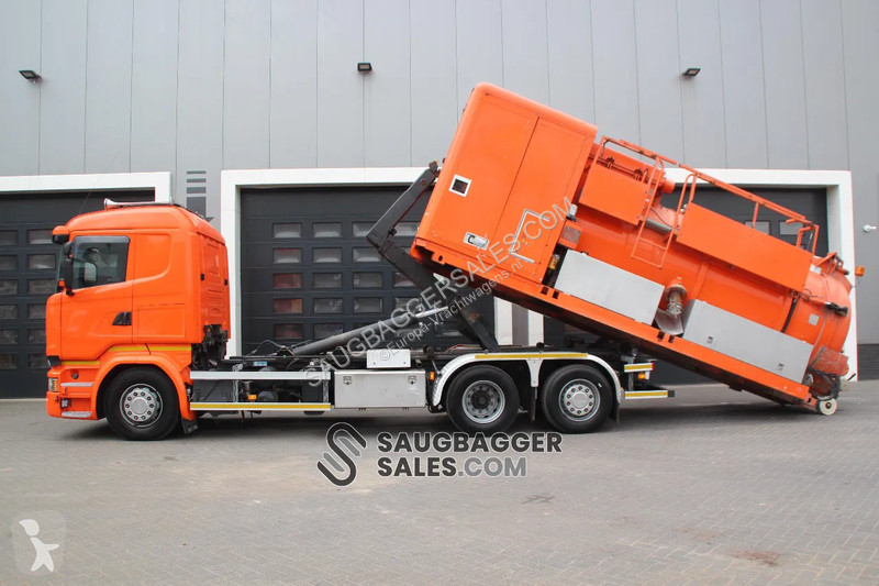 Camion Scania R520 V8 KOKS MegaVac oader 8000...